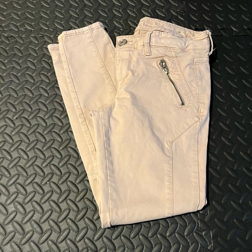 American eagle outfitters cropped ankle jeggings size 4